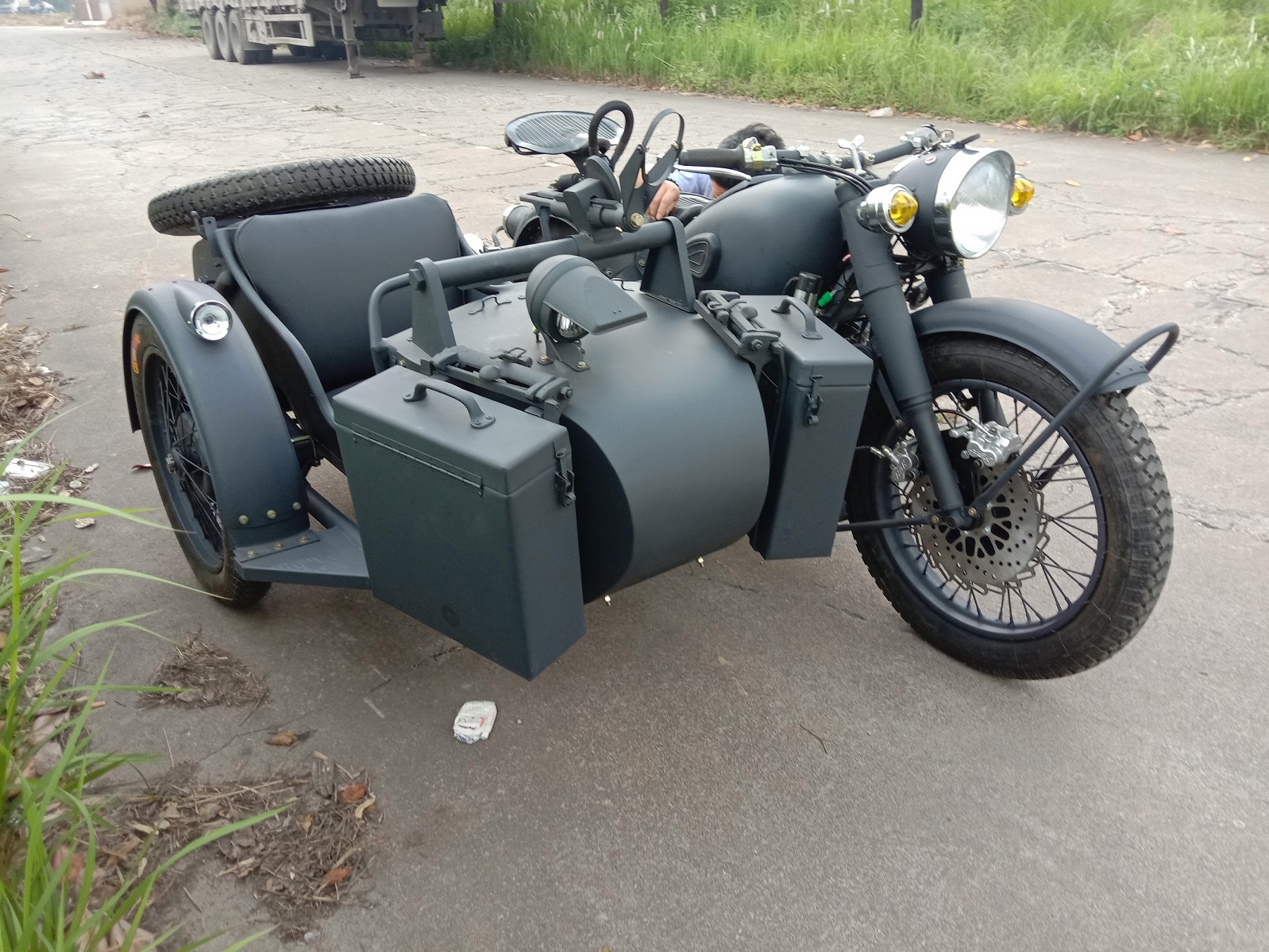 老長(zhǎng)江750邊三輪750邊三輪挎子摩托車國四電噴可上牌邊三輪加裝改裝版（4）